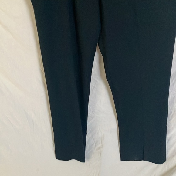 Travel Smart:Navy Blue Classic Fit Flat Front Dress Pants- Comfort Stretch-34x30 - Picture 10 of 16